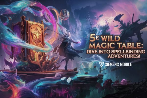 5e Wild Magic Table : Dive Into Spellbinding Adventures