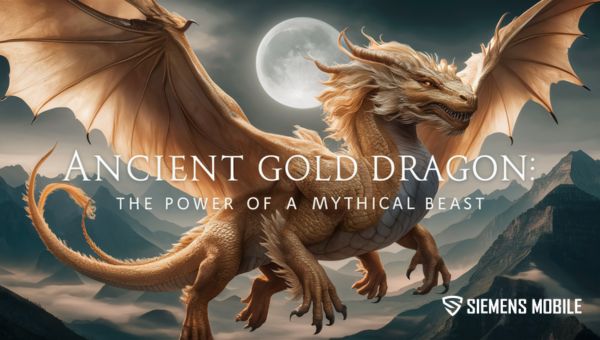 Ancient Gold Dragon: the Power of a Mythical Beast