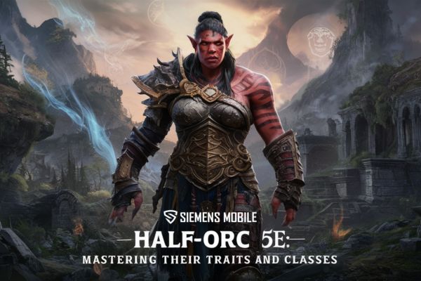 Half-Orc 5e: Mastering Their Traits and Classes