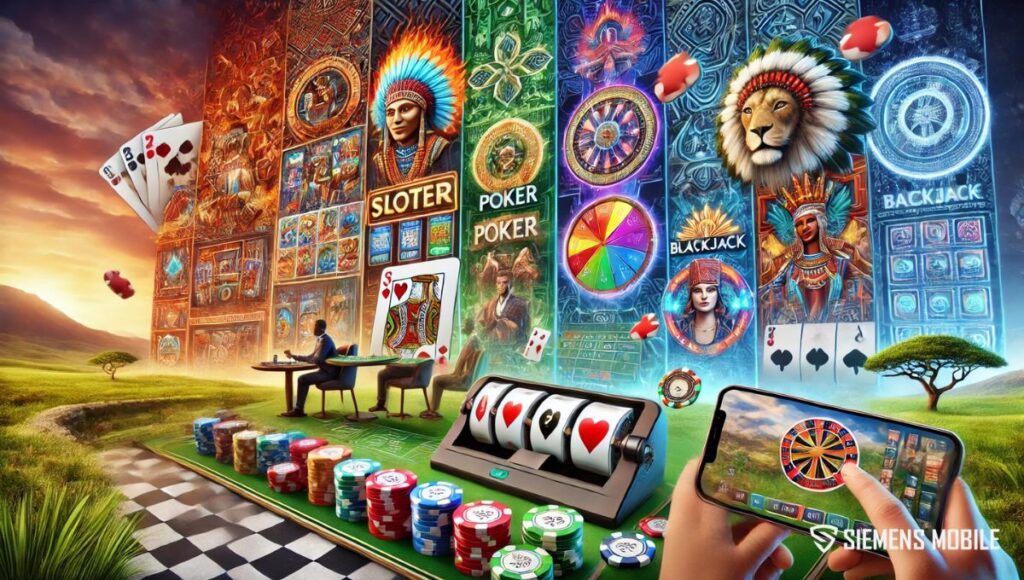 Popular mobile casino games in South Africa