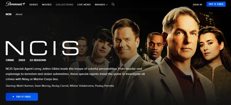 Paramount Plus homepage - SiemensMobile