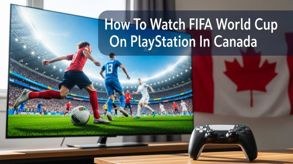 How to Watch FIFA World Cup on PlayStation in Canada