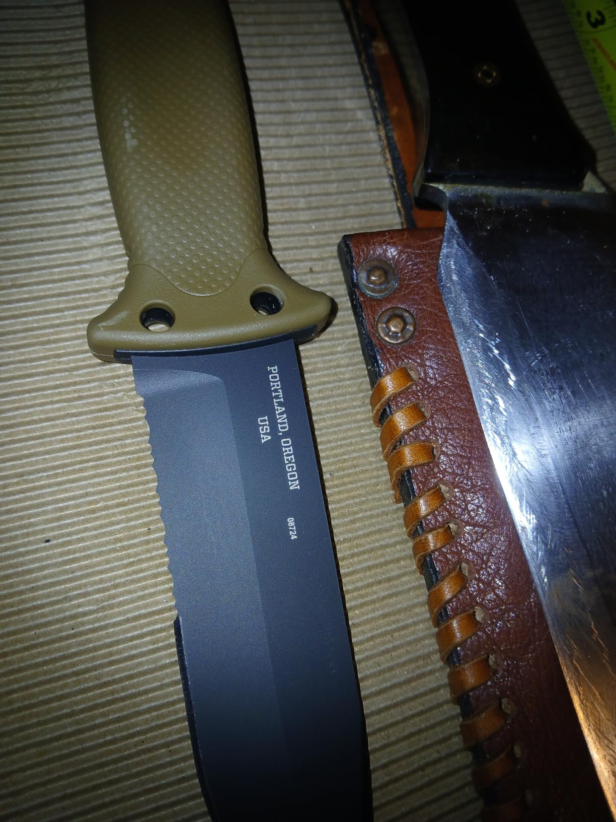 Gerber Gear LMF II Infantry Survival Knife, Made in USA Military Grade Tactical Fixed Blade with Serrated Edge customer photo 1