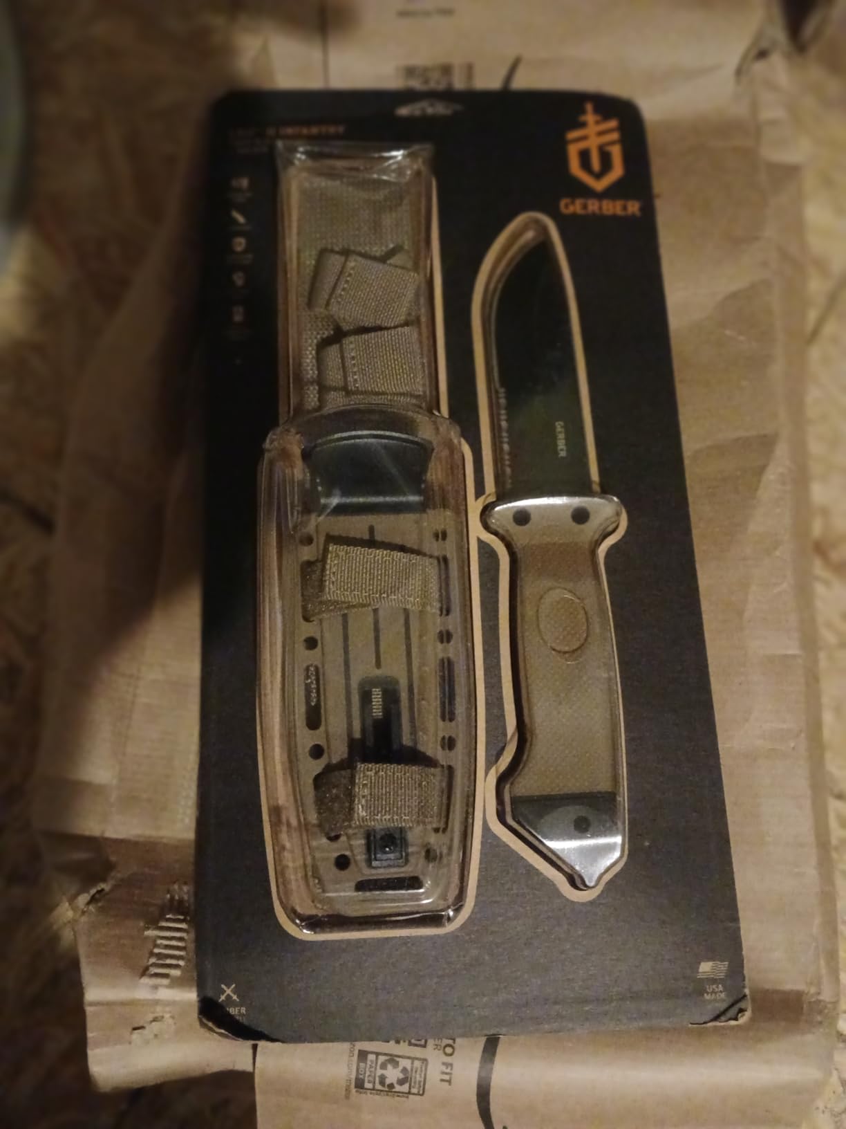 Gerber Gear LMF II Infantry Survival Knife, Made in USA Military Grade Tactical Fixed Blade with Serrated Edge customer photo 2
