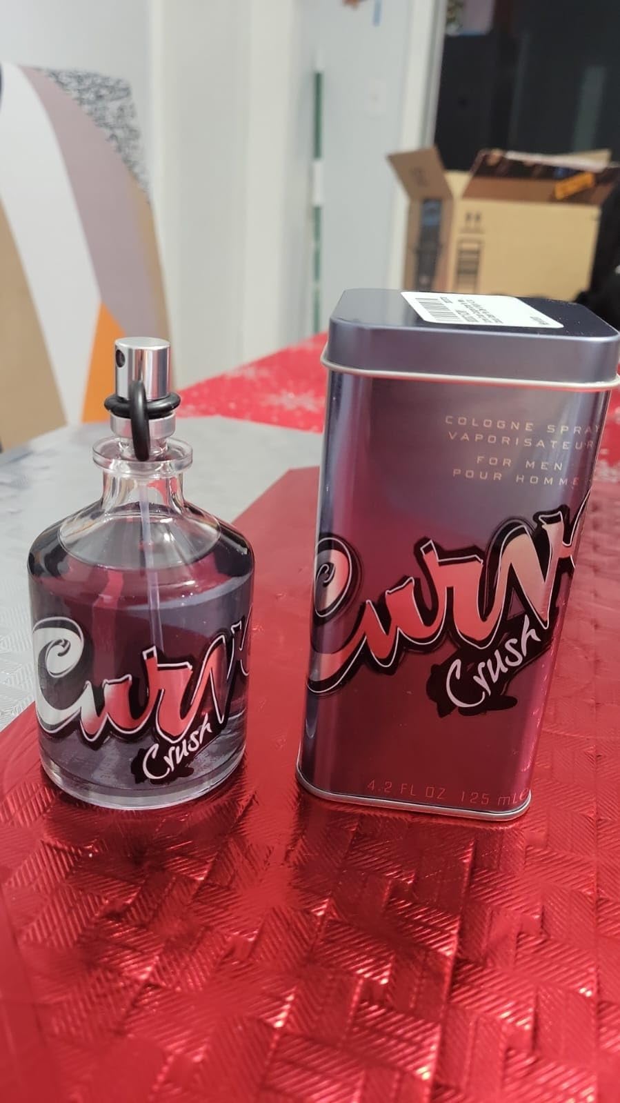 Curve Crush Men's Cologne Fragrance Spray, Casual Day or Night Scent, 4.2 fl oz customer photo 2