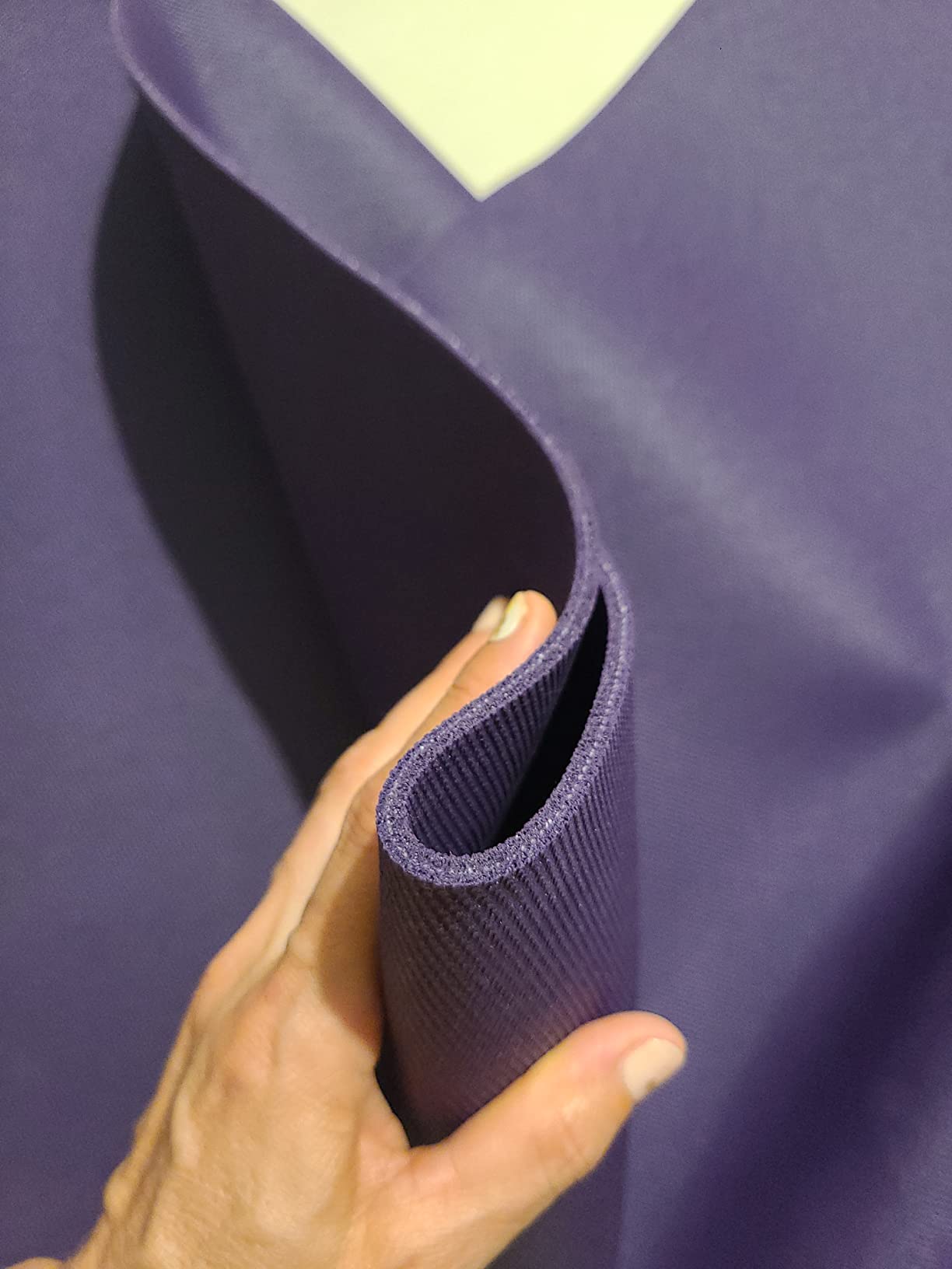 JadeYoga Harmony Yoga Mat - Durable & Thick Gym Fitness Mat, Non-Slip Natural Rubber Yoga Mat - Home Exercise & Stretching Mat, Workout Mat - Yoga, Pilates & Meditation for Women & Men customer photo 2