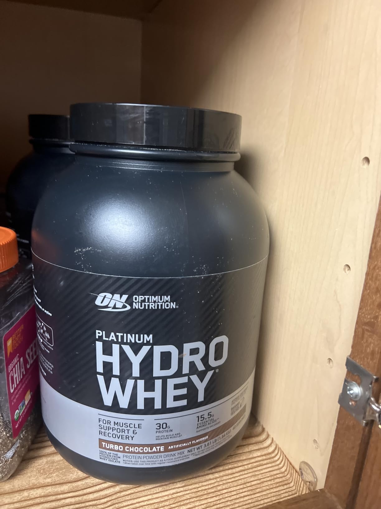 Platinum Hydrowhey Protein Powder, 100% Hydrolyzed Whey Protein Isolate Powder, Flavor: Turbo Chocolate, 40 Servings, 3.61 Pounds customer photo 1