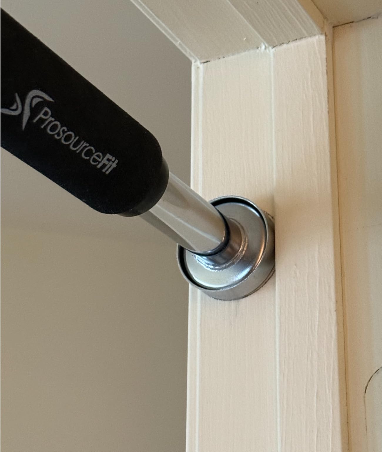 ProsourceFit Pull Up Bar for Multi Use Fitness & Home Gym Exercise customer photo 1