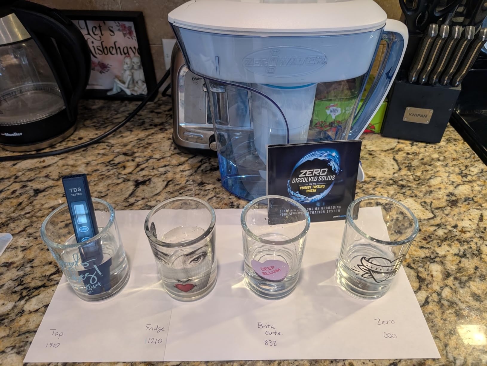 ZeroWater 10-Cup Ready-Pour 5-Stage Water Filter Pitcher 0 TDS, IAPMO Certified to Reduce Lead, Chromium, and PFOA/PFOS customer photo 2