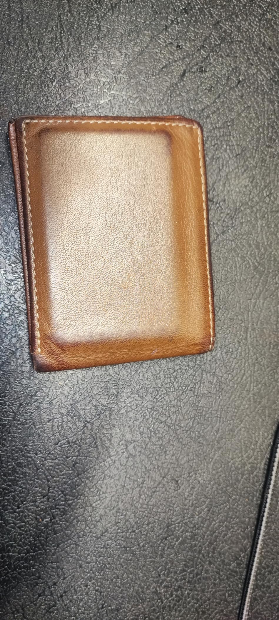 Men's Blix Slimfold Leather Wallet, Black customer photo 1