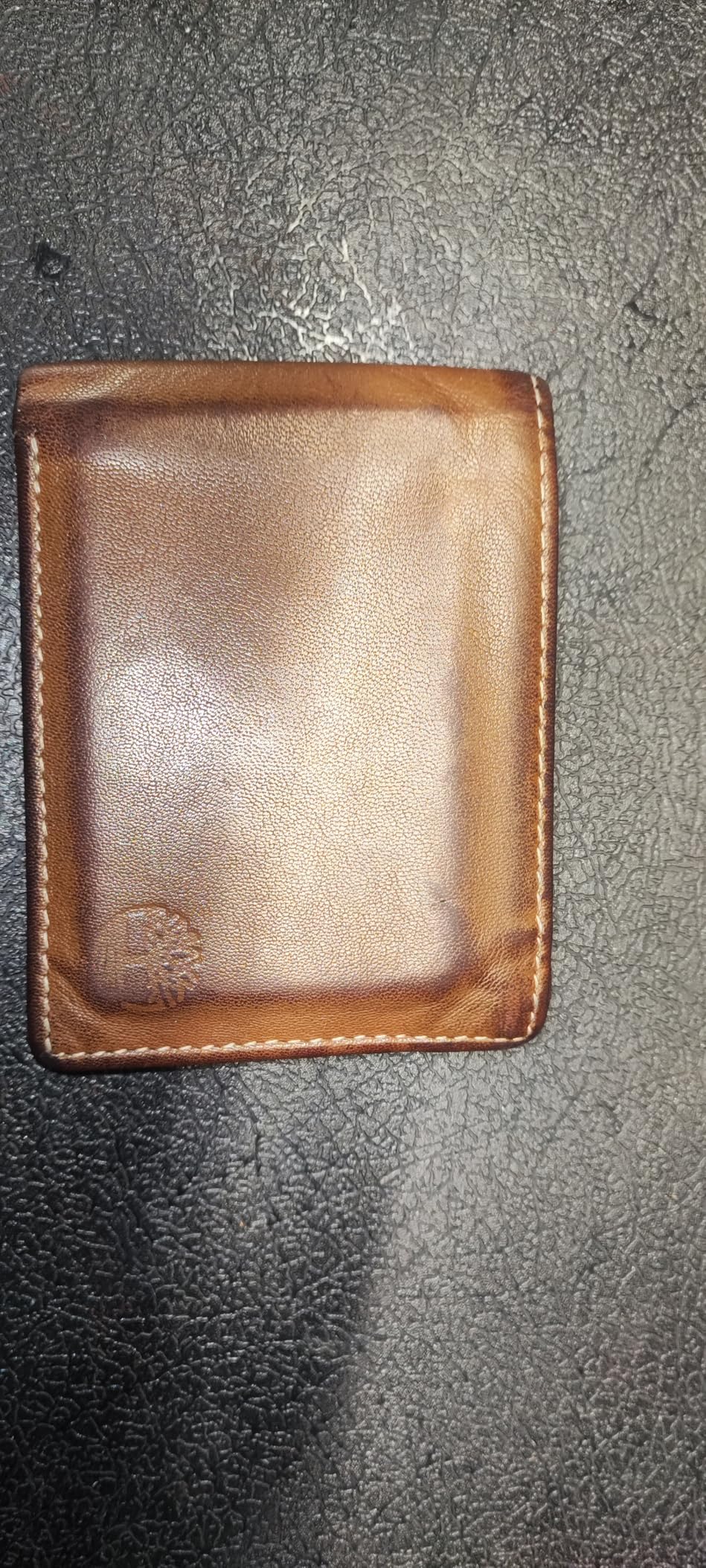 Men's Blix Slimfold Leather Wallet, Black customer photo 2