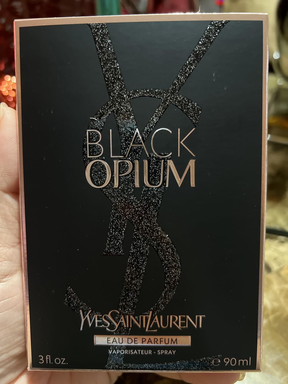 Yves Saint Laurent Eau De Parfum Spray for Women, Black Opium, 3 Ounce customer photo 2