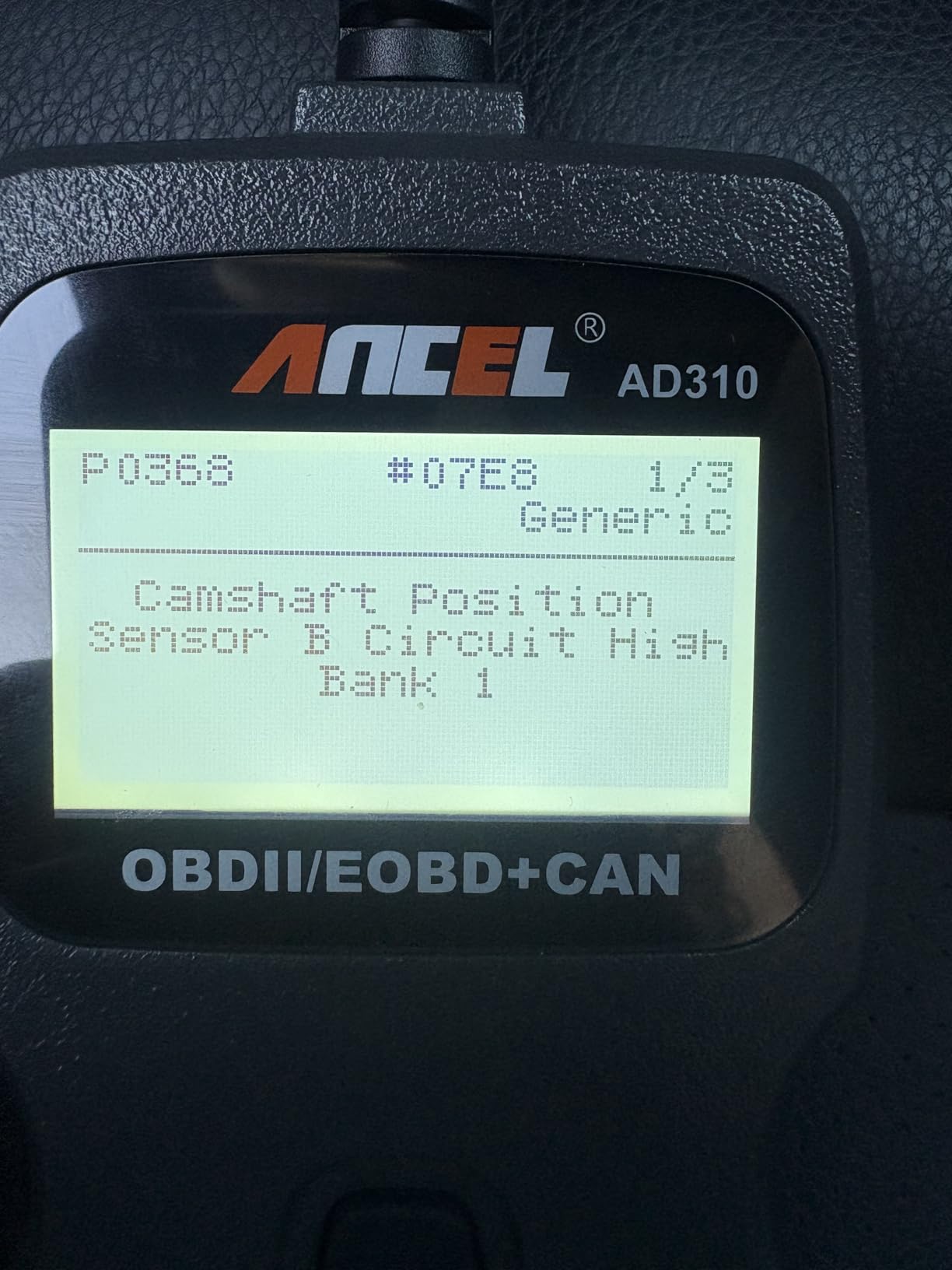 ANCEL AD310 Classic Enhanced Universal OBD II Scanner Car Engine Fault Code Reader CAN Diagnostic Scan Tool, Read and Clear Error Codes for 1996 or Newer OBD2 Protocol Vehicle (Black) customer photo 2