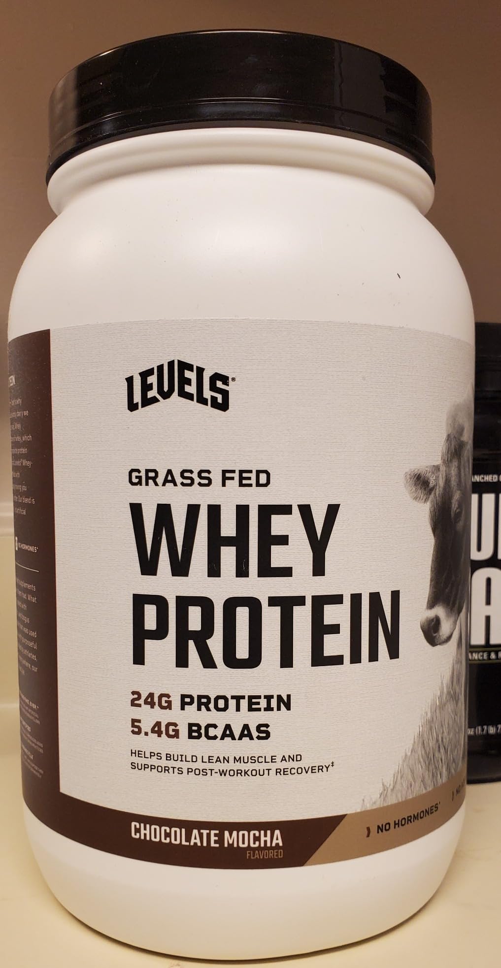 Levels Grass Fed Whey Protein Powder, No Artificials, 25G of Protein, Unflavored, 5LB customer photo 1