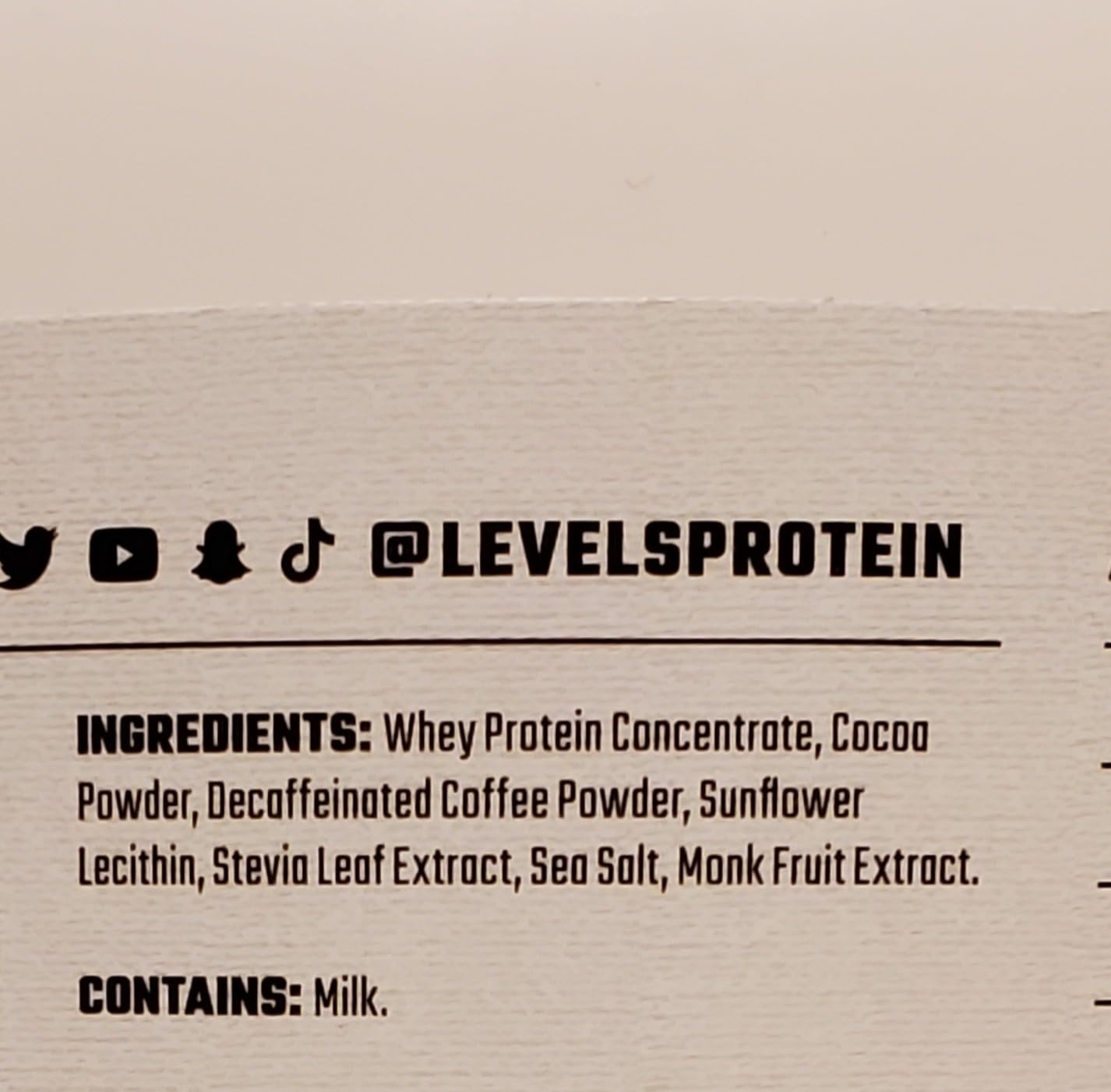 Levels Grass Fed Whey Protein Powder, No Artificials, 25G of Protein, Unflavored, 5LB customer photo 2