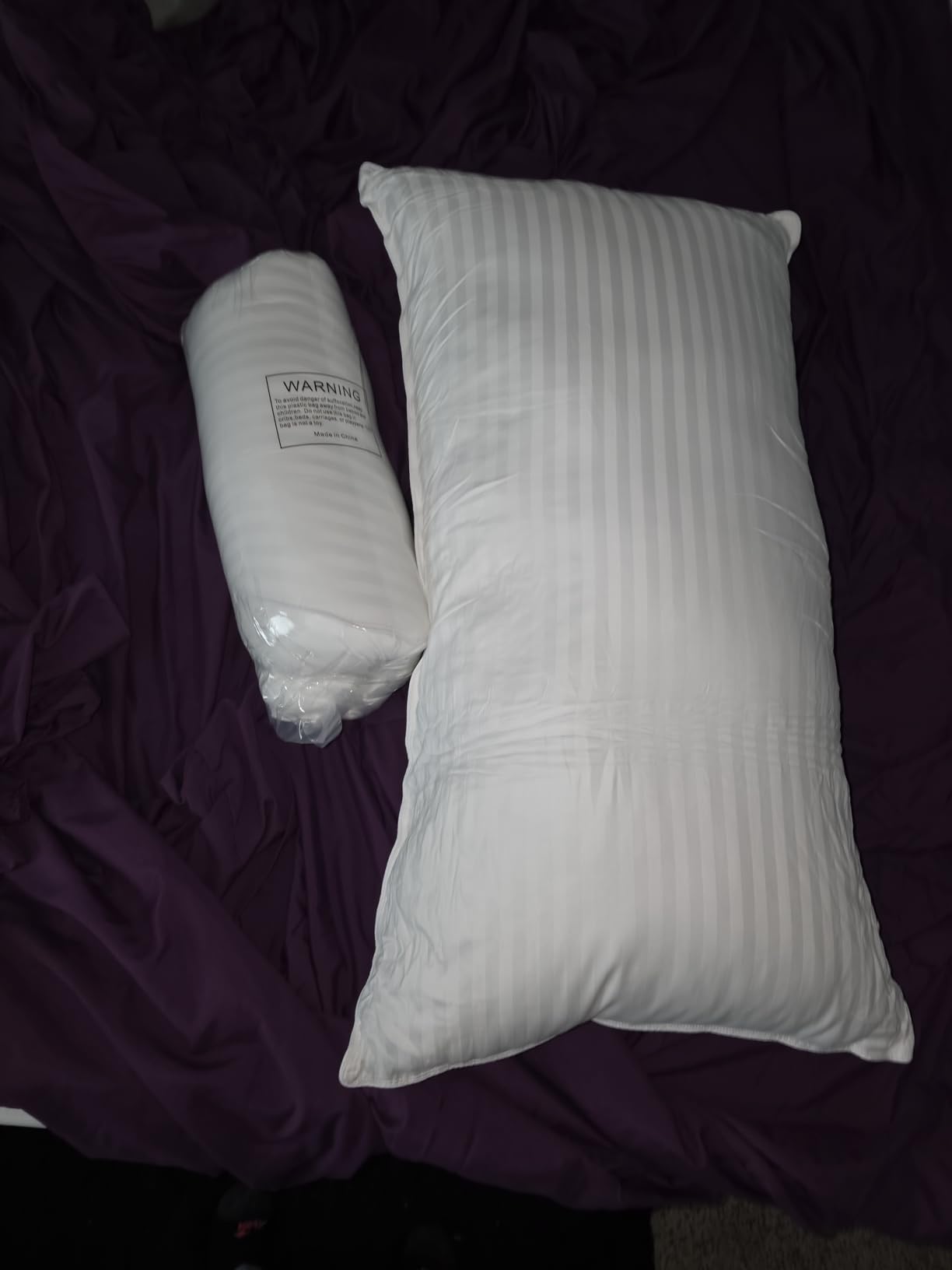 Beckham Hotel Collection Bed Pillows Standard/Queen Size Set of 2 - Original Soft Down Alternative Pillow for Sleeping - Soft Support for Back, Stomach or Side Sleepers customer photo 1
