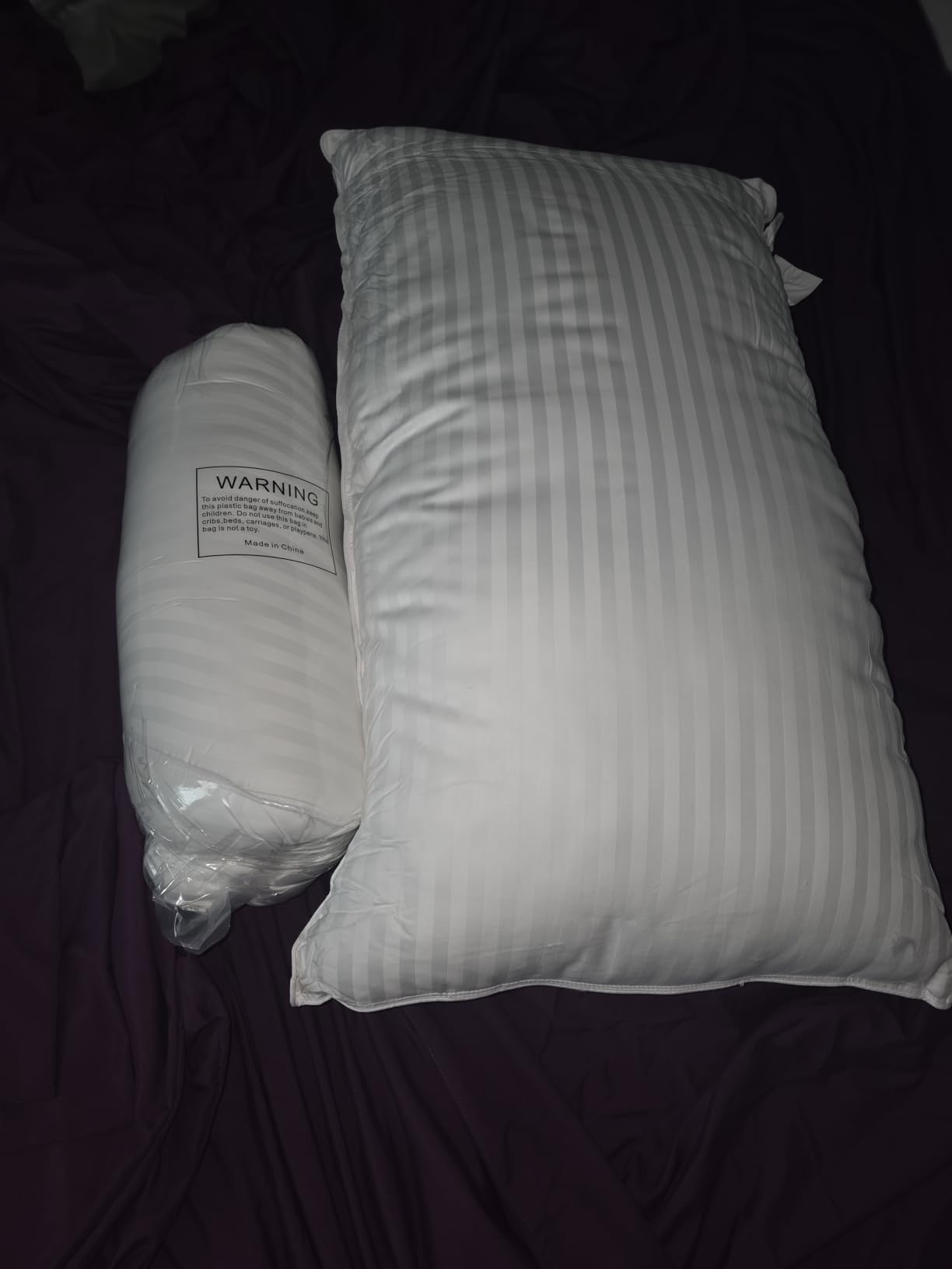 Beckham Hotel Collection Bed Pillows Standard/Queen Size Set of 2 - Original Soft Down Alternative Pillow for Sleeping - Soft Support for Back, Stomach or Side Sleepers customer photo 2