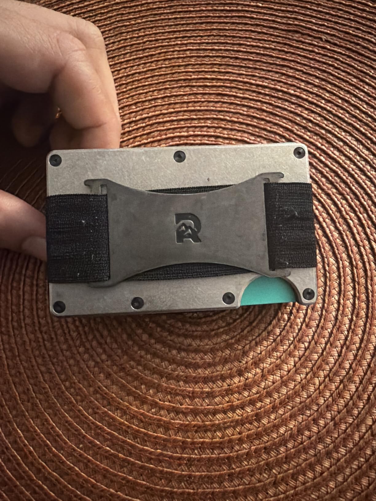Ridge Wallet for Men - Slim Minimalist Compact Wallet and Card Holder, RFID Protected customer photo 2