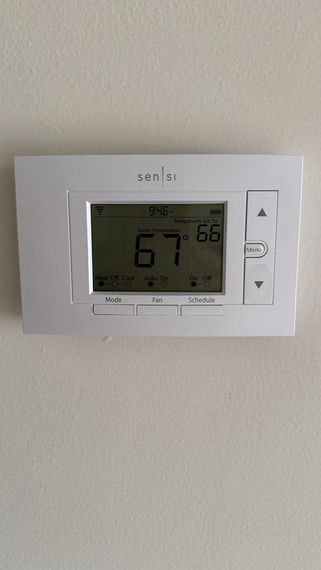 Emerson Sensi Wi-Fi Smart Thermostat for Smart Home, DIY, Works With Alexa, Energy Star Certified, ST55 customer photo 2