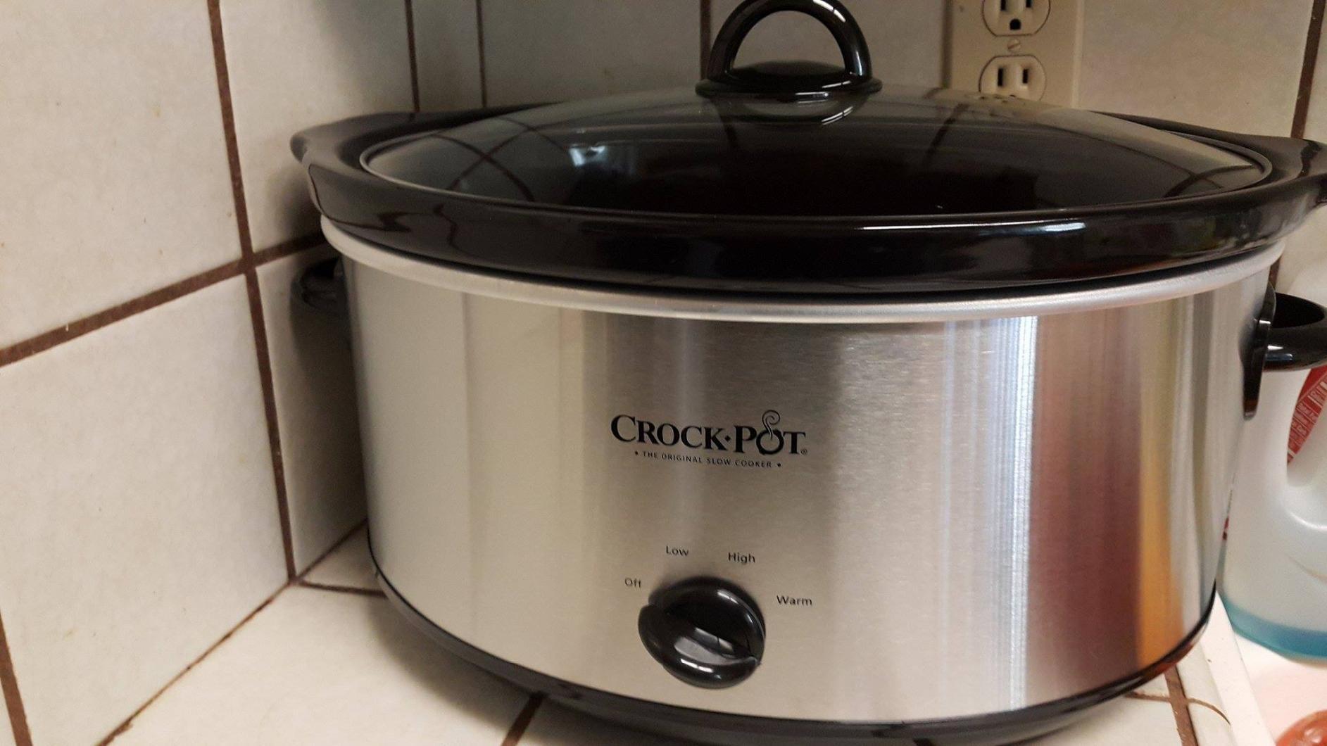 Crock-pot Express Crock Slow Cooker 8 quart Red customer photo 1