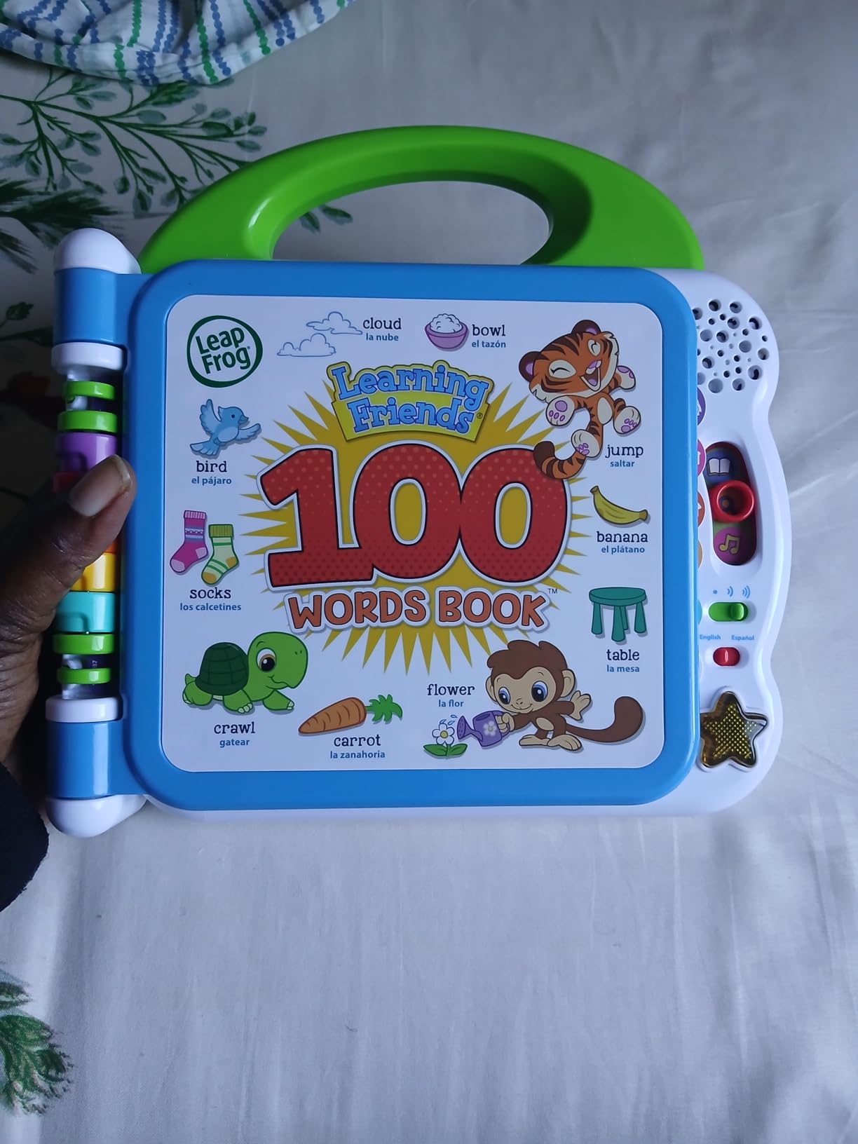 Learning Friends 100 Words Book, Green customer photo 1