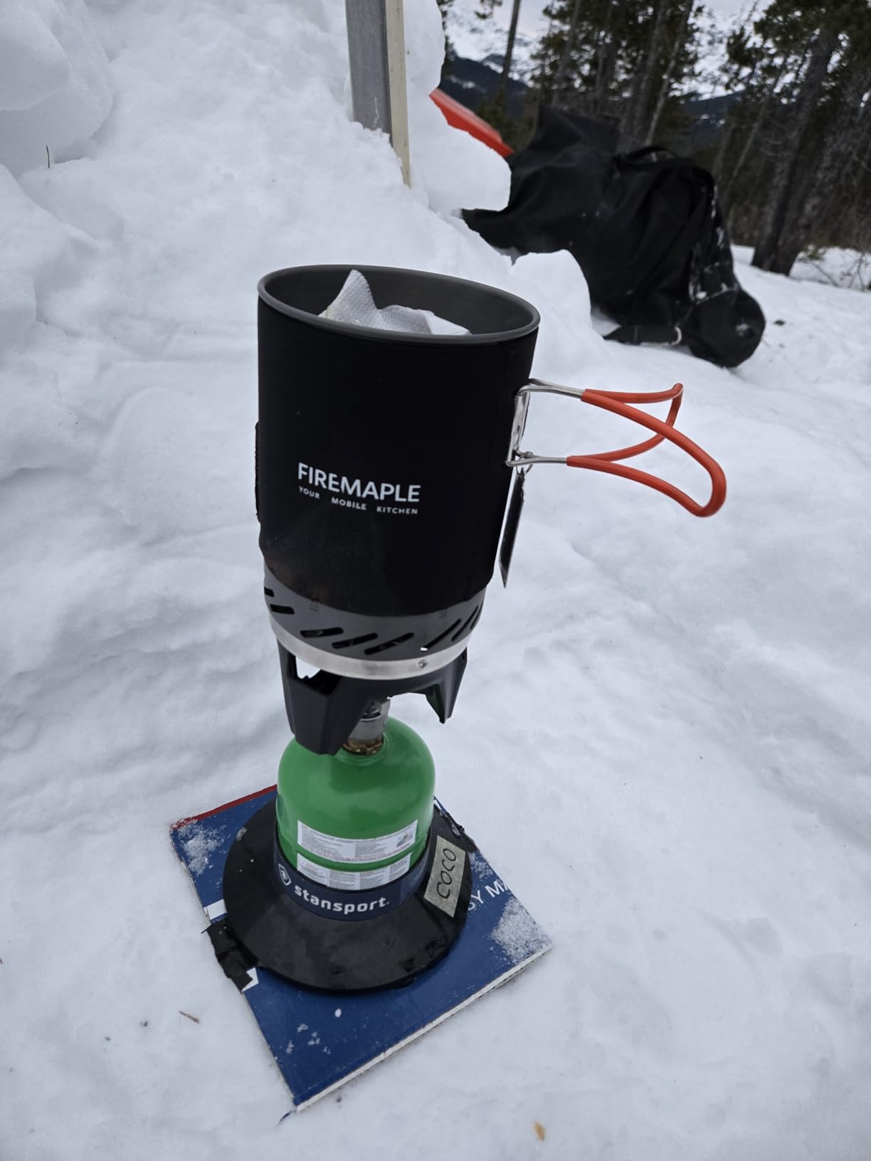 Fire-Maple Fixed Star 1 Backpacking and Camping Stove System | Outdoor Propane Cooking Gear | Portable Pot/Jet Burner Set | Ideal for Hiking, Trekking, Fishing, Hunting Trips and Emergency Use customer photo 1
