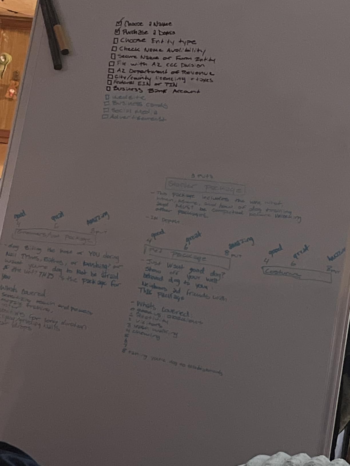 Easel Whiteboard - Magnetic Portable Dry Erase 36 x 24 Tripod Height Adjustable, 3' x 2' Flipchart Easel Stand White Board for Office or Teaching at Home & Classroom (36x24 White) customer photo 2