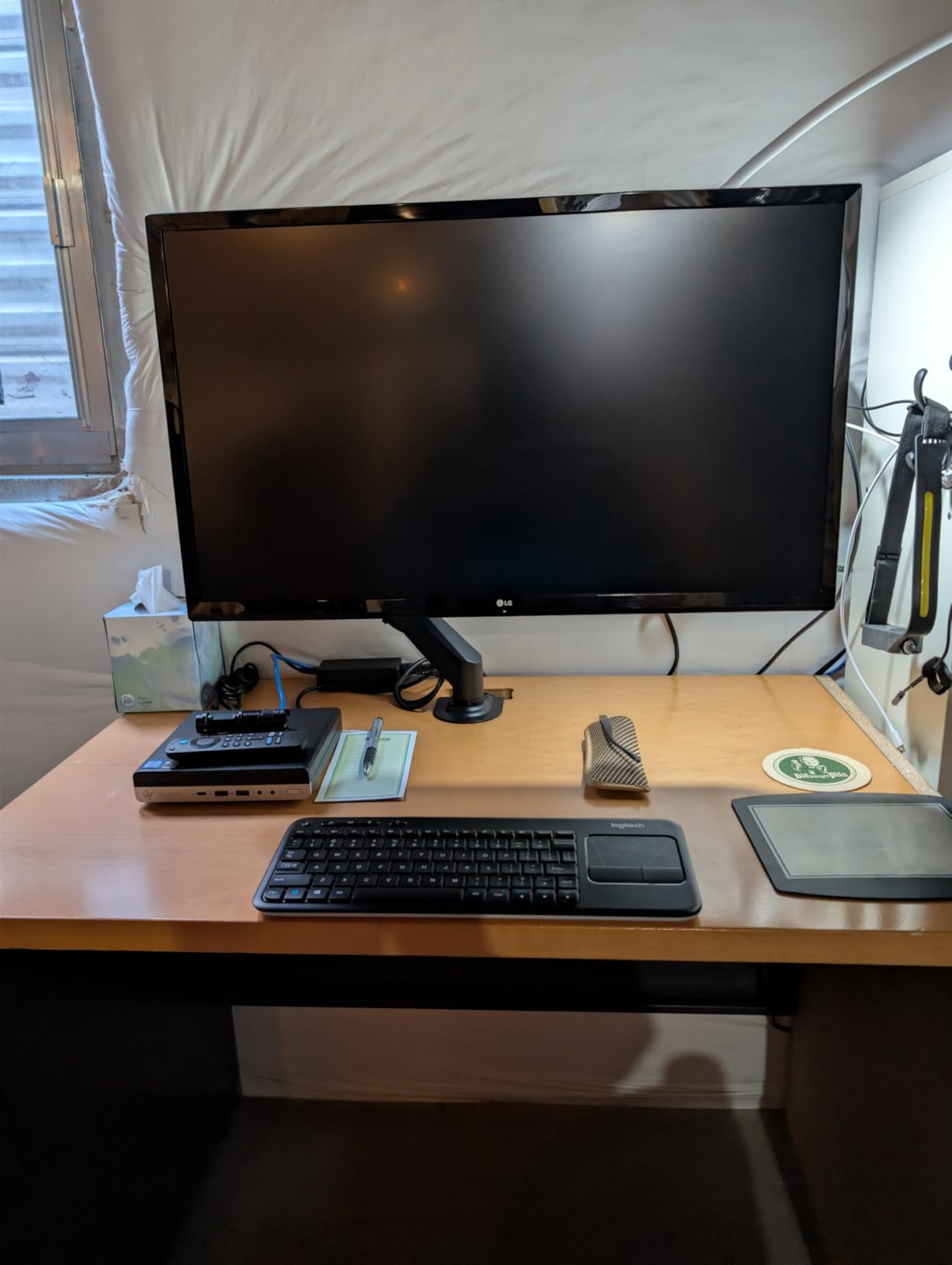Suptek Monitor Mount Gas Spring Monitor Arm Desk Mount Fully Adjustable Fits 17 20 22 23 24 26 27 32 35 inch Monitors Weight Capacity up to 24.25 lbs customer photo 1