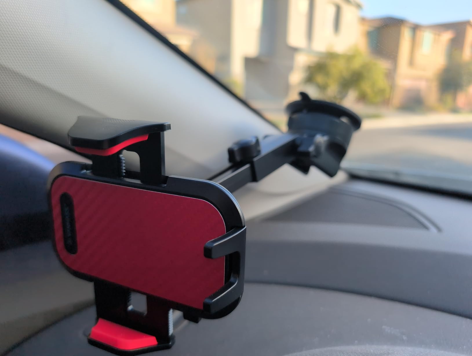 [2026 True Military-Grade] Car Phone Holder VANMASS [Upgraded Strongest Suction & Clip] customer photo 1