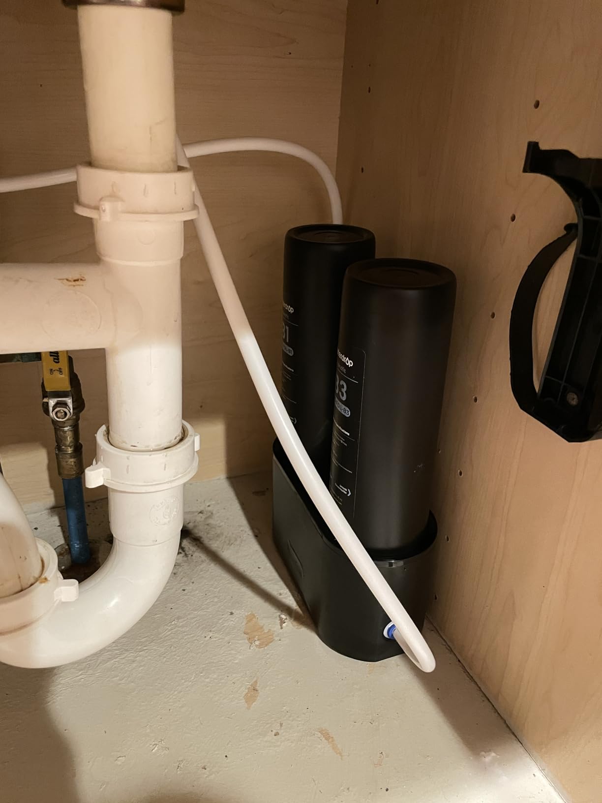Waterdrop TSA 8 Layer Under Sink Water Filter System, Under Sink Water Filtration System, Reduces PFAS, PFOA/PFOS, Fluoride, Chlorine, NSF/ANSI 42 Certified customer photo 2