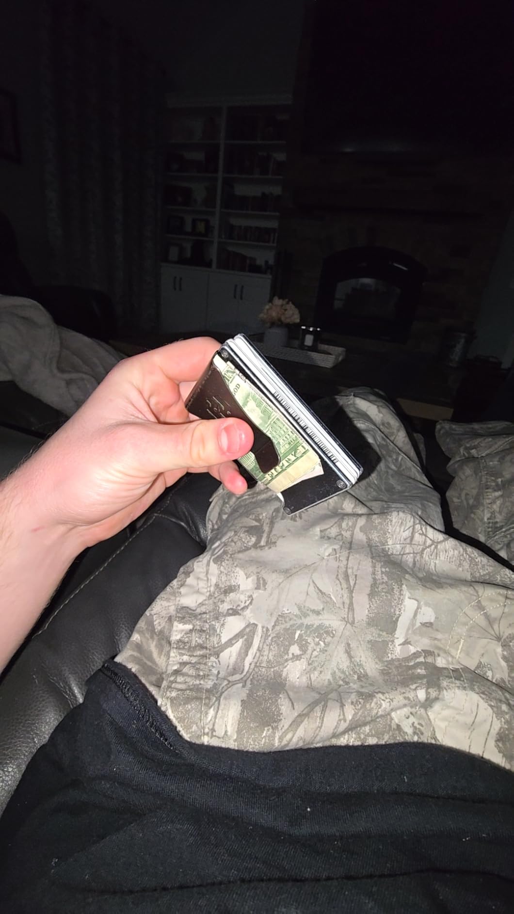 Wallet For Men - Reinvented Design Men's Wallet - Slim, Minimalistic & Seamless with Money Clip customer photo 1