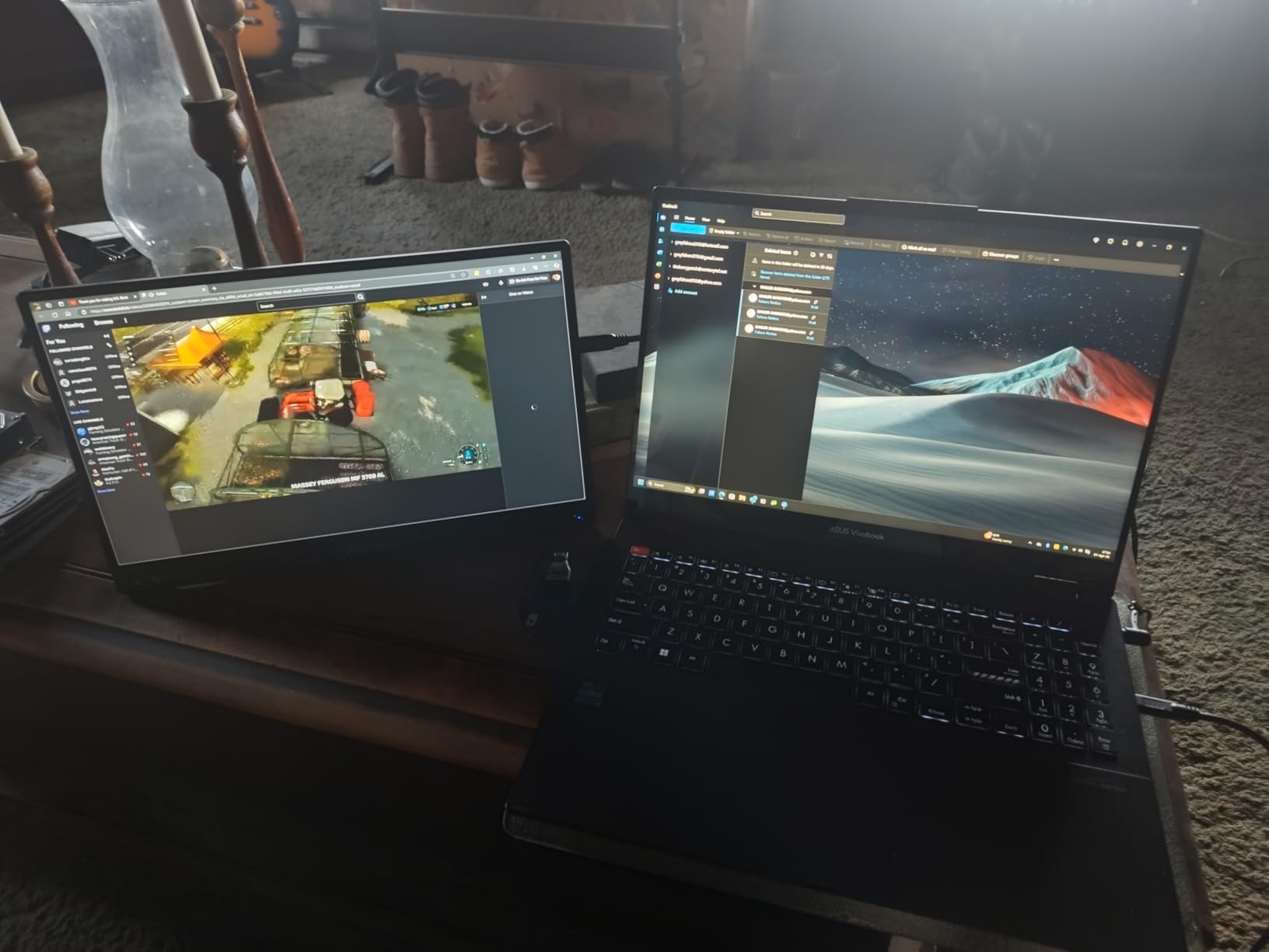 ASUS ZenScreen 15.6 Inch Portable Monitor - 1080P, Full HD, IPS, USB Type-C, Eye Care, Kickstand, for Laptop, PC, Phone, Console, Anti-Glare Surface, 3-Year Warranty - MB16ACV customer photo 1