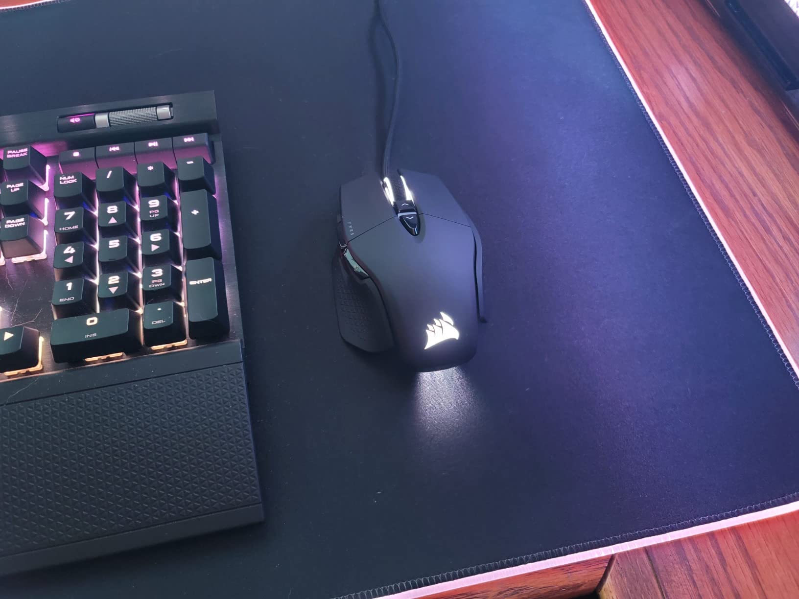 Corsair M65 RGB Ultra Tunable FPS Gaming Mouse Marksman 26,000 DPI Optical Sensor, Optical Switches, AXON Hyper-Processing Technology, Sensor Fusion Control, Tunable Weight System - Black customer photo 1
