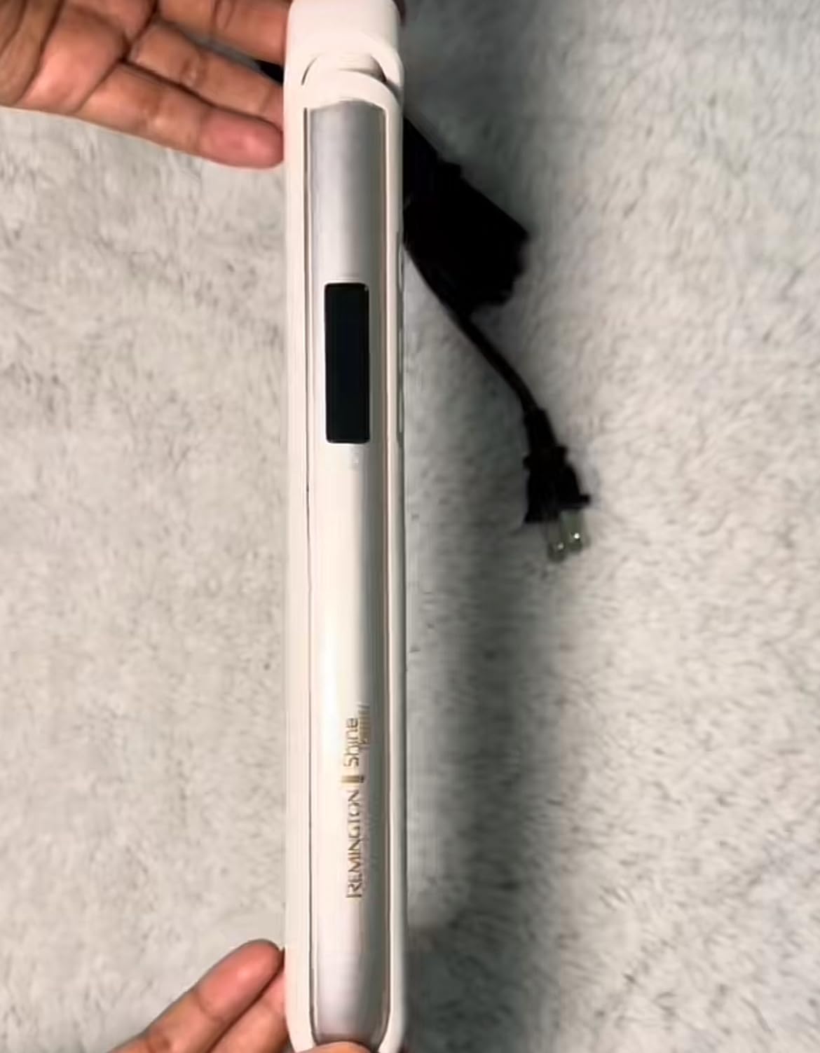 Remington Shine Therapy 2 inch Hair Straightener, Flat Iron Infused with Argan Oil & Keratin, Professional Ceramic Flat Iron for Less Frizz, Shiny & Smooth Hot Styling Tools customer photo 2