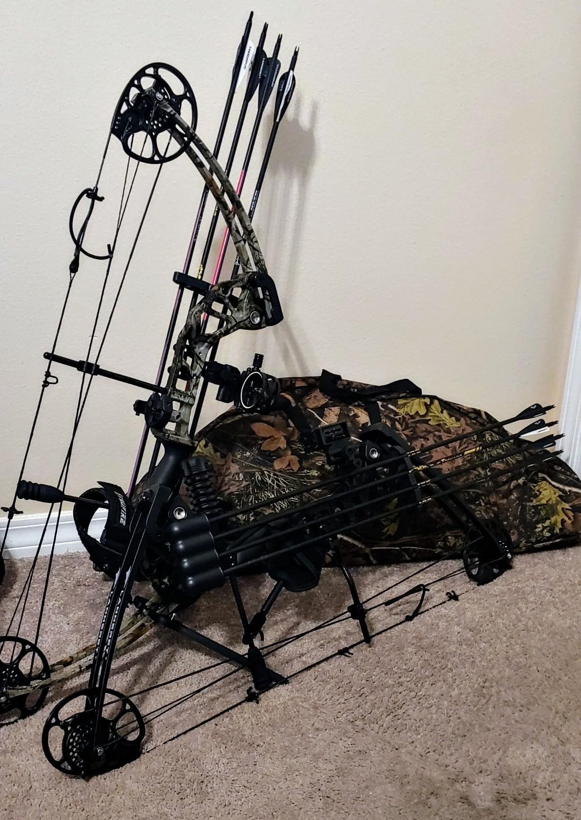 Lanneret Compound Bow and Archery Sets - Right Hand Archery Compound Bows 0-70 lbs Draw Weight Adjustable for Adults and Beginners,Hunting Bow Kit for Beginner customer photo 2