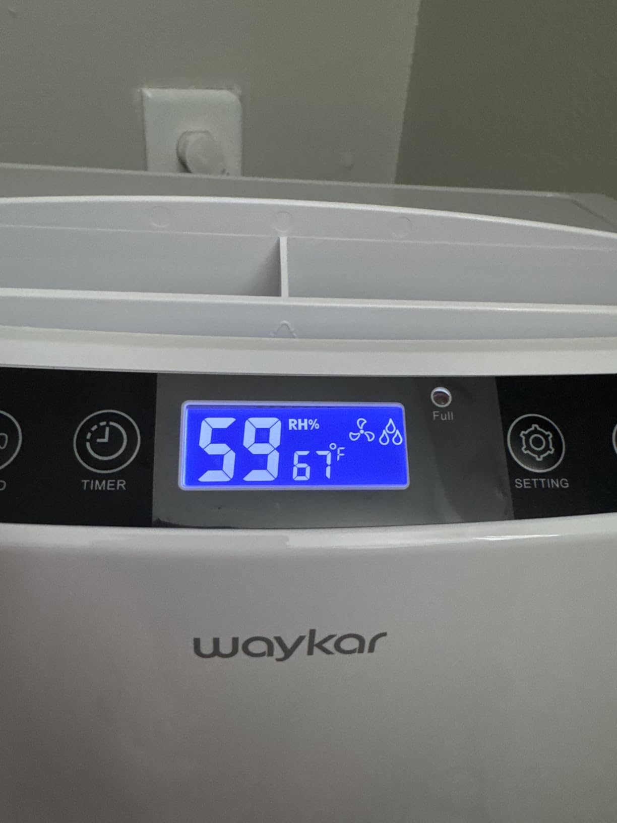 Waykar 80 Pints 2025 Energy Star Dehumidifier for Spaces up to 5,000 Sq. Ft for Basement and Home, Large Room with Drain Hose and 1.14 Gallons Water Tank customer photo 1