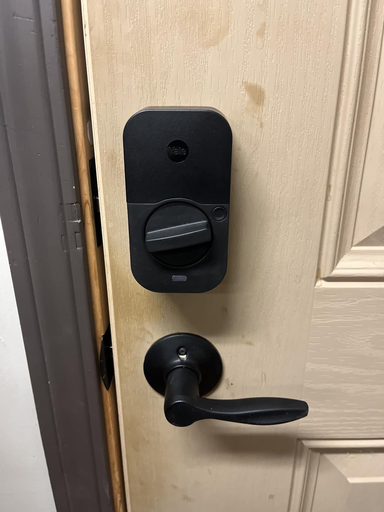 Yale Assure Lock 2 Deadbolt, Black Suede Keyed Smart Entry Door Lock with Wi-Fi Connected Keypad for Code Entry and Remote Access customer photo 1