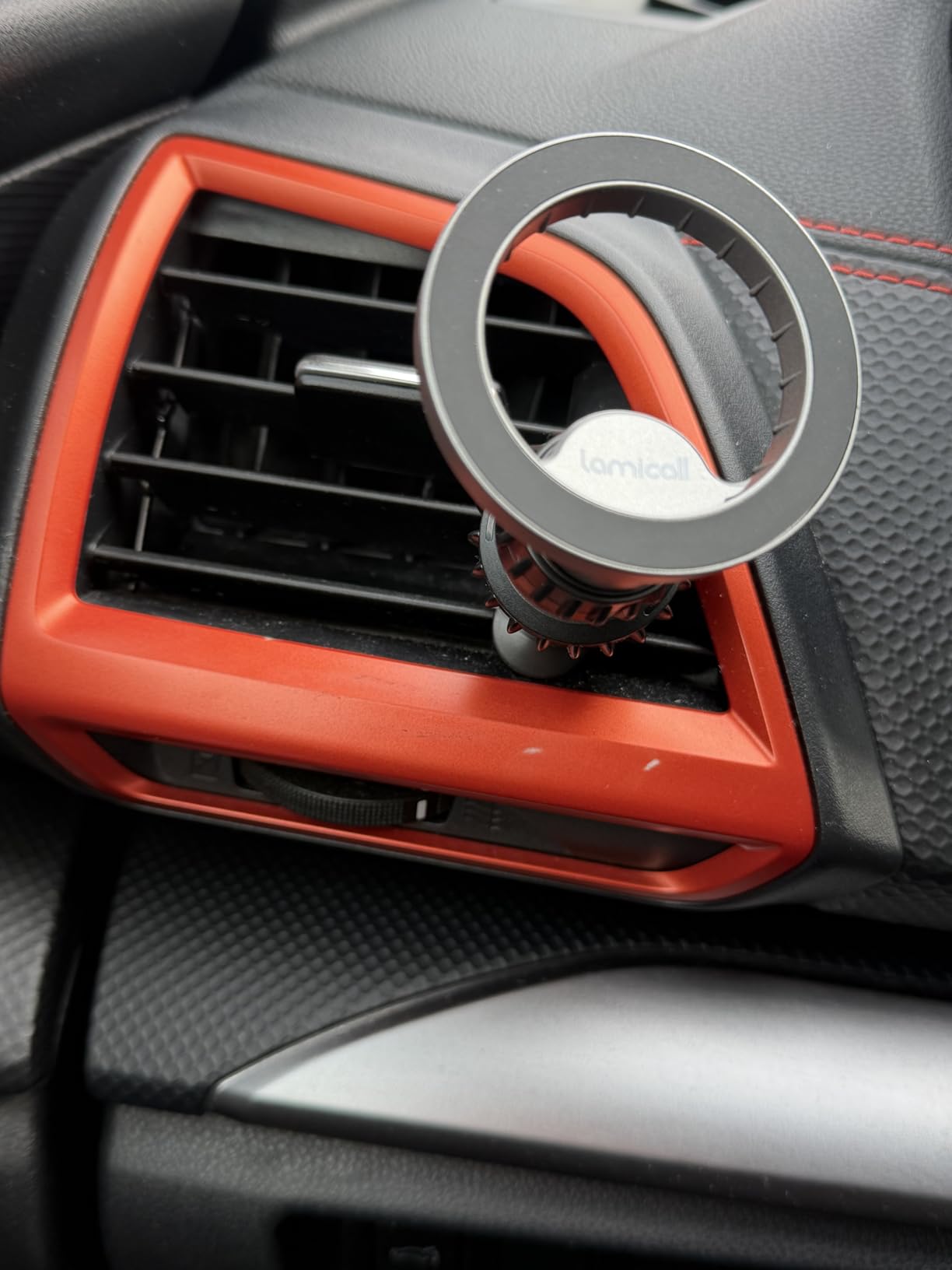 Lamicall for MagSafe Car Mount - [20 Super Magnets] Magnetic Phone Holders for Your Car, Air Vent Phone Holder Car, HandsFree Cell Phone Holder Mount Accessories for Women Men fit iPhone 17 16 Pro Max customer photo 1