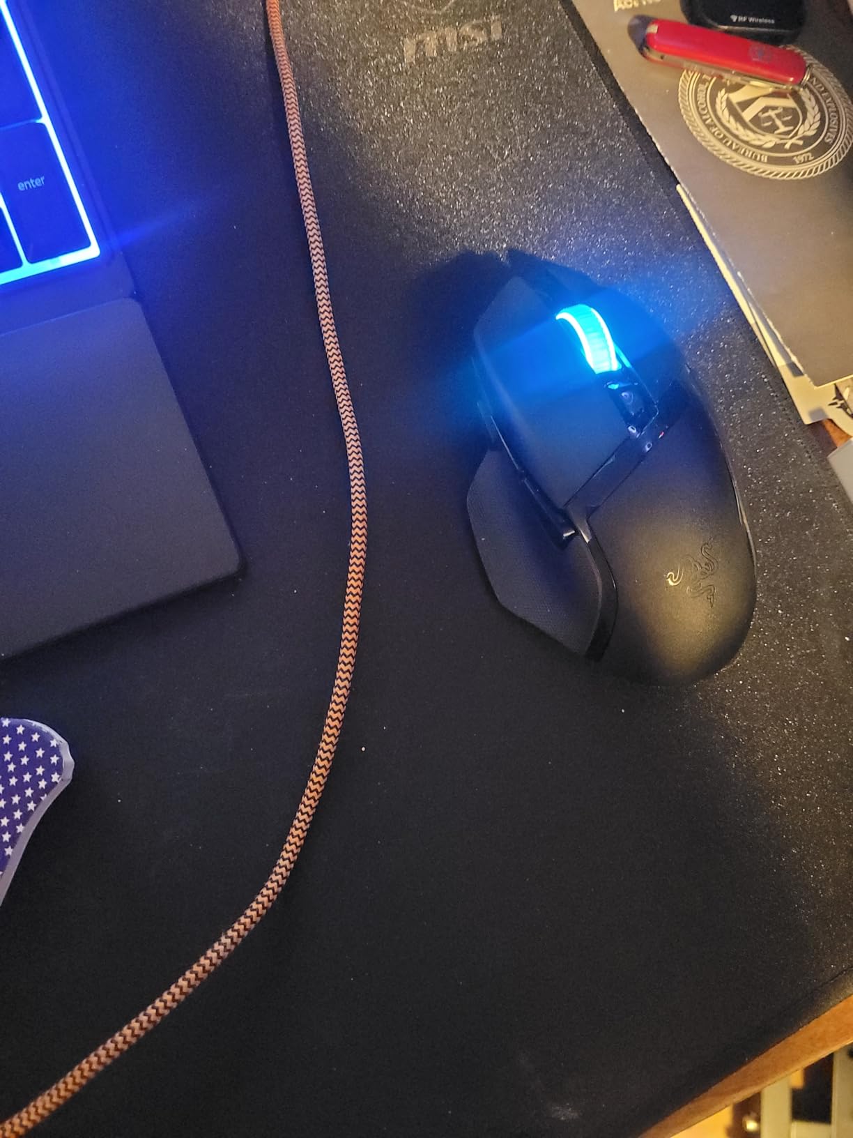 Razer Basilisk V3 X HyperSpeed Gaming Mouse - Optical - Wireless - Bluetooth/Radio Frequency - 2.40 GHz - Black - USB - 18000 dpi - 7 Button(s) - 7 Programmable Button(s) customer photo 1