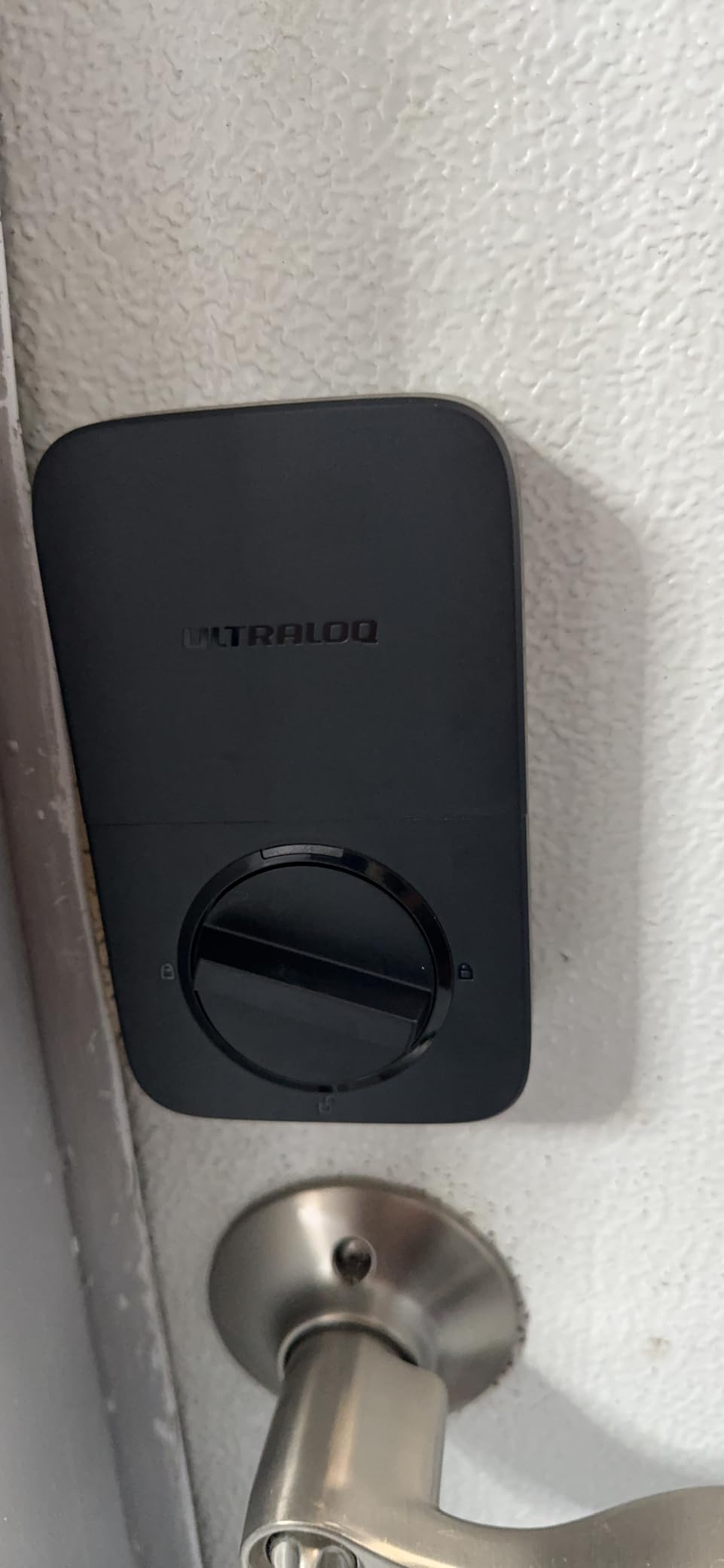 ULTRALOQ U-Bolt Pro WiFi Smart Lock with Door Sensor, 8-in-1 Keyless Entry Door Lock with Fingerprint ID, App Remote Control, Built-in WiFi Keypad Deadbolt, Auto Unlock, IP65 Waterproof, Easy Install customer photo 1