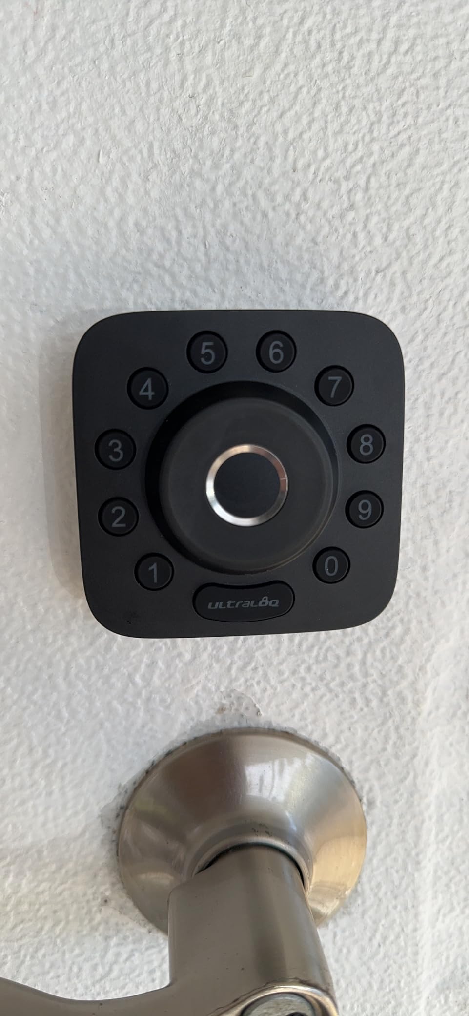 ULTRALOQ U-Bolt Pro WiFi Smart Lock with Door Sensor, 8-in-1 Keyless Entry Door Lock with Fingerprint ID, App Remote Control, Built-in WiFi Keypad Deadbolt, Auto Unlock, IP65 Waterproof, Easy Install customer photo 2