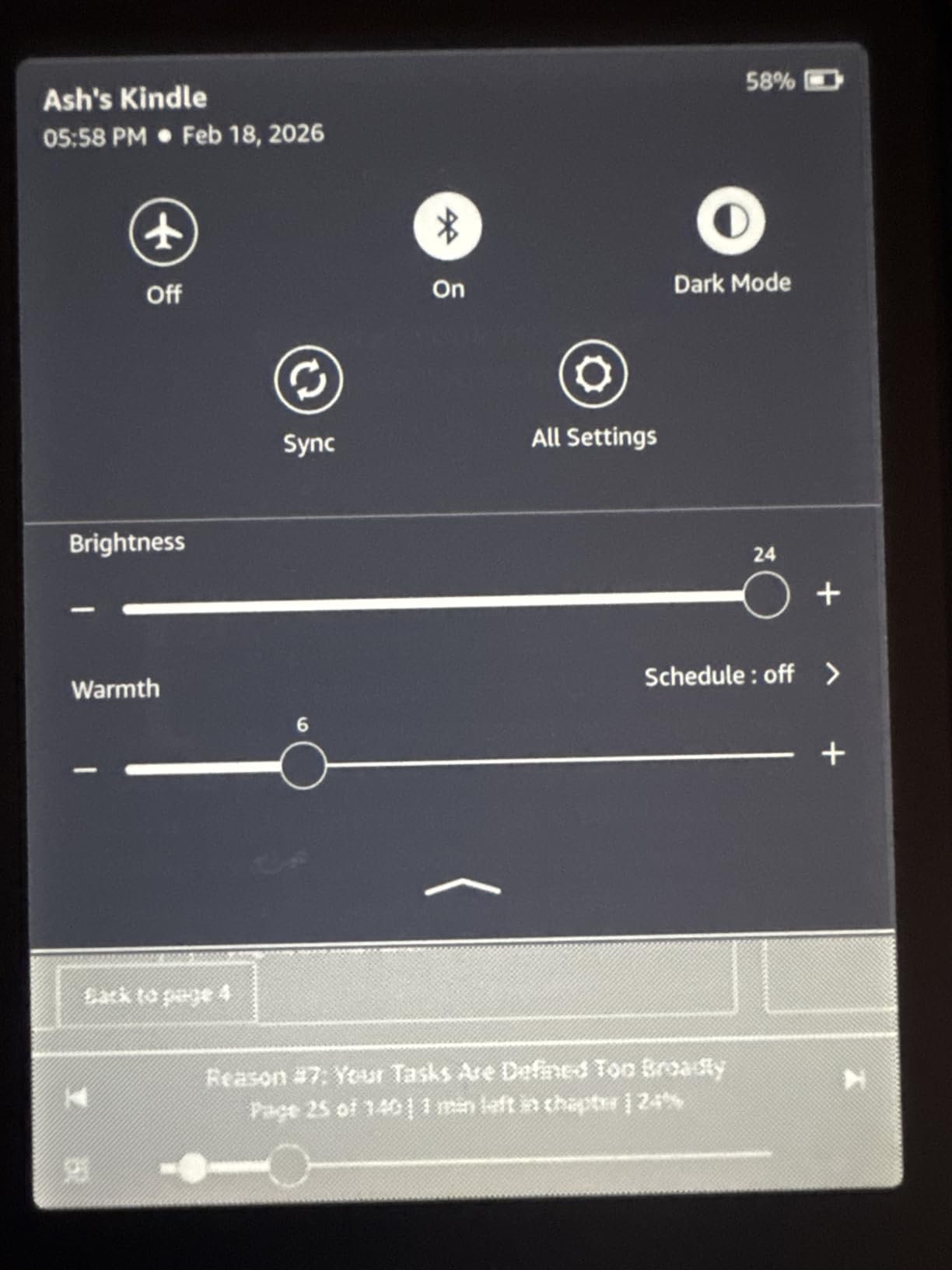 Kindle Paperwhite Signature Edition 32GB - Auto-adjusting front light, wireless charging, and weeks of battery life customer photo 1