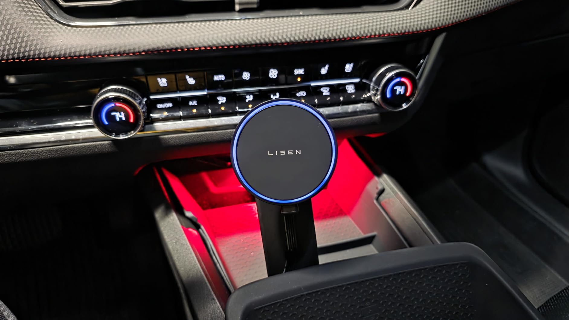 LISEN for 15W MagSafe Car Mount Charger - Wireless Car Charger customer photo 2