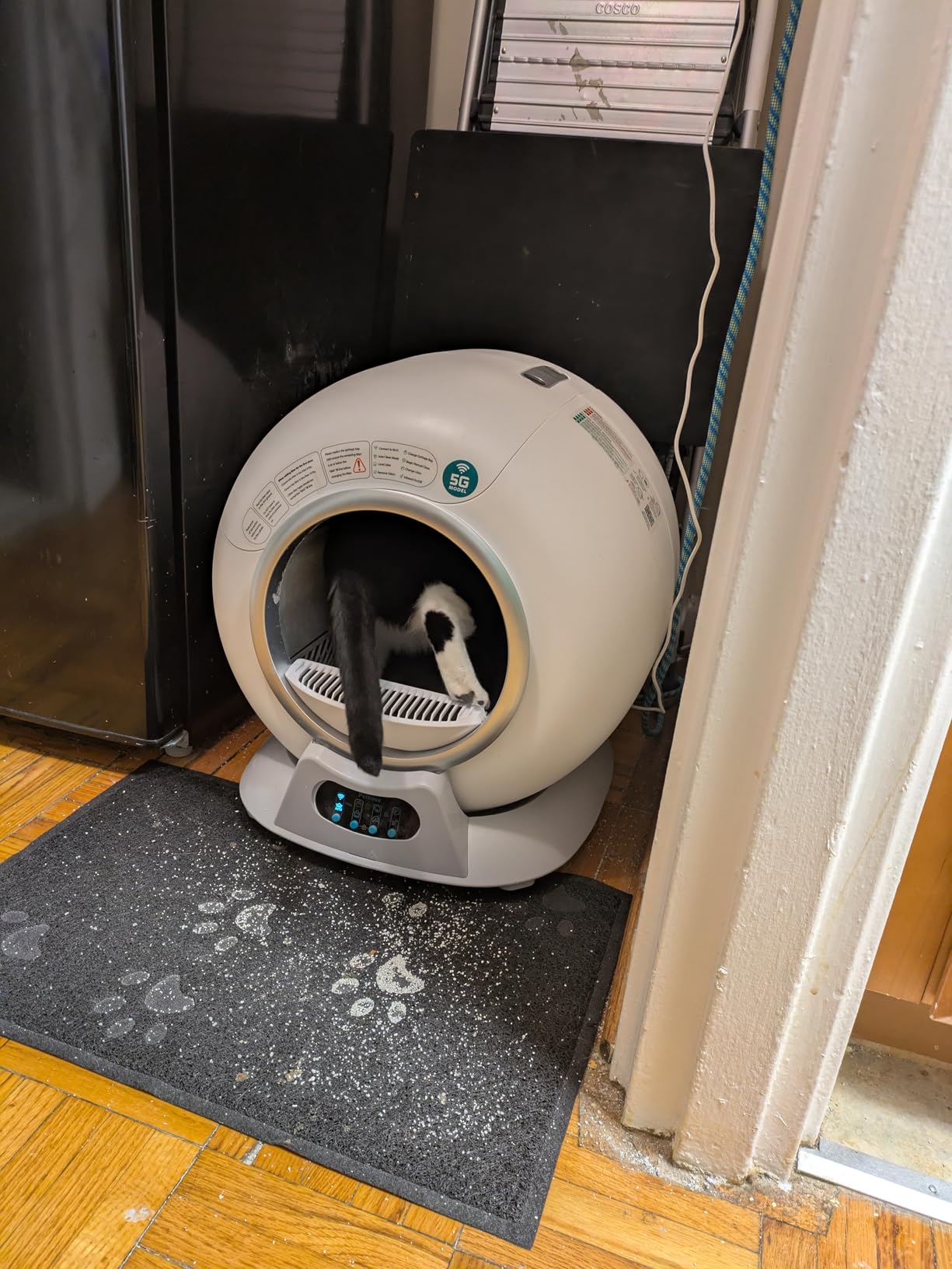 Petcove Automatic Self Cleaning Litter Box - PurrTek Smart Automatic Litter Box for Multi-Cat Homes with Smart App Control (5GHz Wi-Fi), Triple Odor Control Quiet Operation & Advanced Safety Sensors customer photo 2