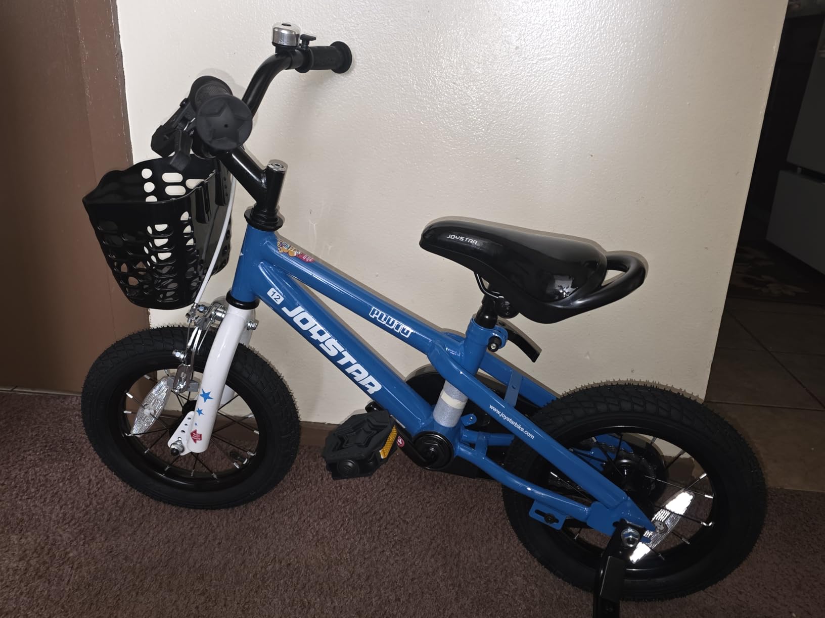 JOYSTAR Pluto 12 14 16 18 20 Inch Kids Bike with Light Up Training Wheels, Kids' Bicycle for Boys Girls Age 3-12 Years, Children Bikes, Multiple Colors customer photo 2