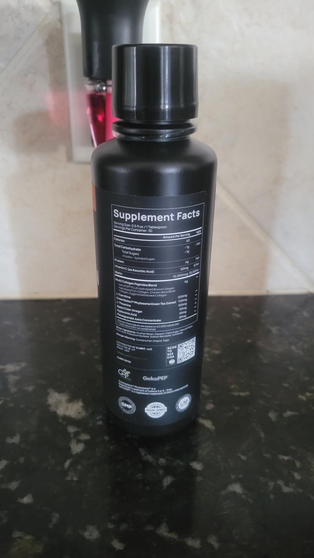 Premium Liquid Collagen for Women Weight Loss & Beauty w. Hyaluronic Acid, Biotin, L-Carnitine, Apple C Vinegar - Ultra Pure Multi Collagen Protein Shots Drink + Hair & Skin Liquid Vitamins - Colageno customer photo 1