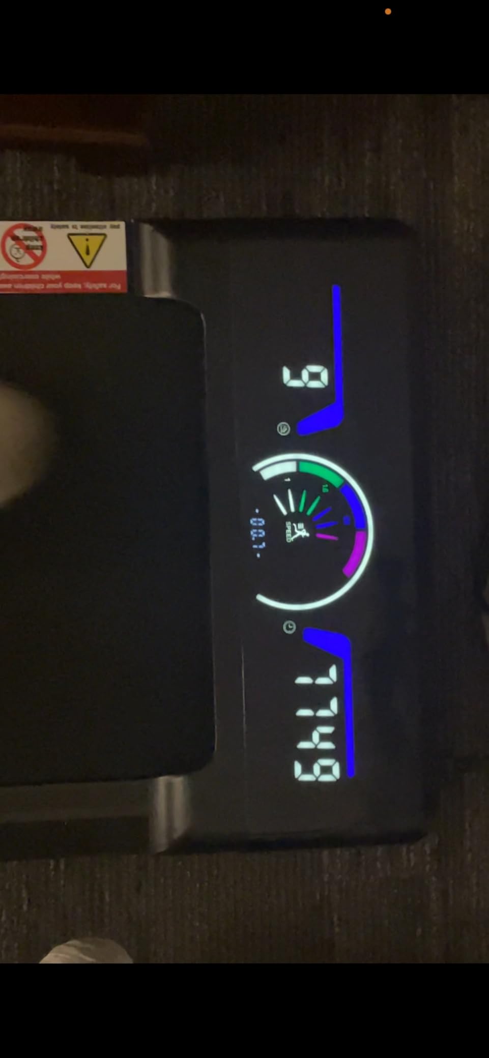Walking Pad Treadmill with 12% 9-Level Auto Incline, 450 lbs Capacity RGB LED Screen, Bluetooth Speaker Under Desk Treadmill, Compact Treadmills for Home Hiking customer photo 2