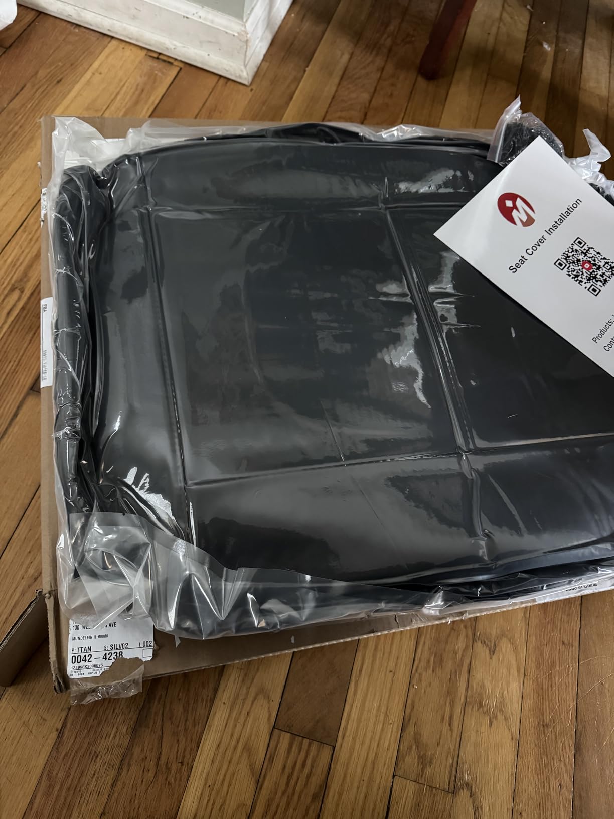Car Seat Cover Full Set, Leather Car Seat Cover, Waterproof Seat Covers, Car Seat Cushion, Nappa Leather Seat Covers Car Seat Protector Universal Fit Most Cars Black customer photo 1