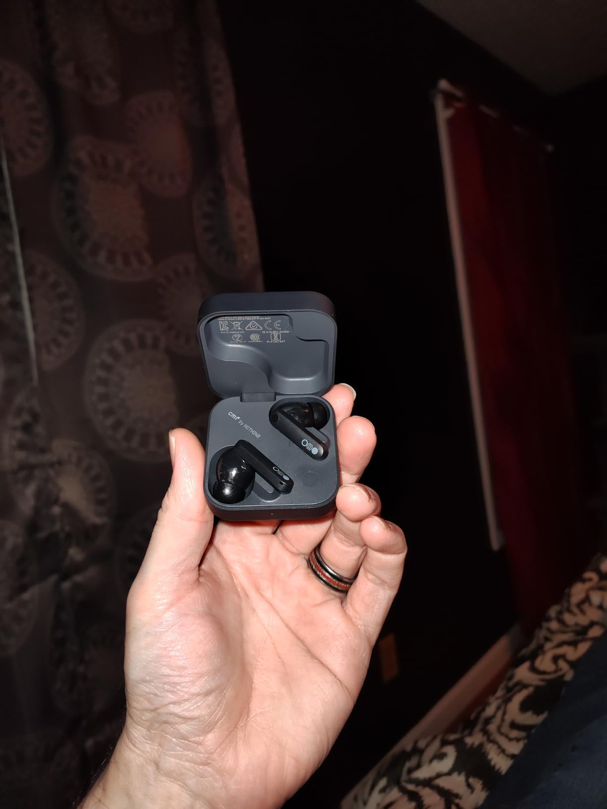 CMF Buds Pro 2 Wireless Earbuds with Smart Dial, 50dB Hybrid Noise Cancelling Earbuds Wireless Bluetooth 5.3, 11mm Bass with LDAC, 6 Hi-Res Audio Mics, 43H Playtime, Fast Charging Case, Dark Grey customer photo 1