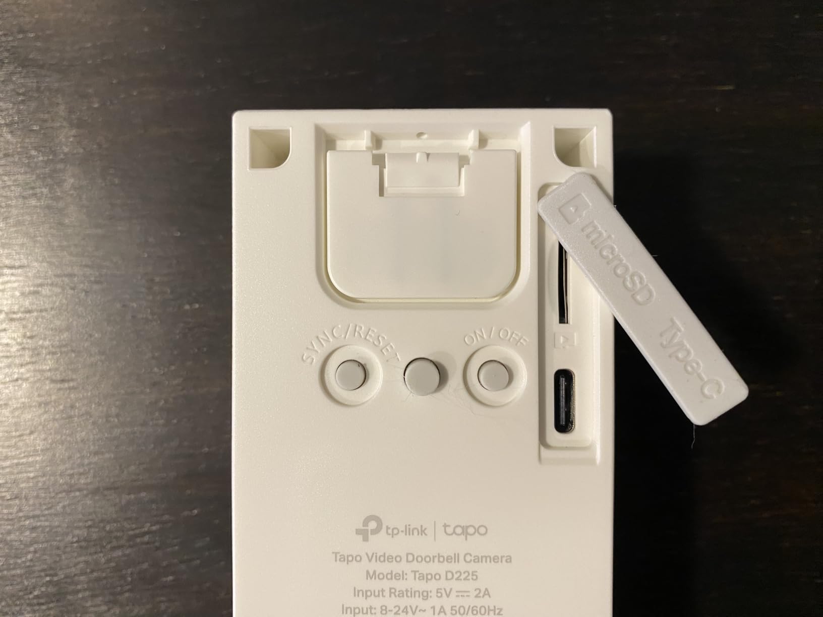 Tapo 2K Wireless Smart Video Doorbell with Chime - 160 Degree Ultra-Wide View, Person Detection, Ring Call, 2-Way Audio, Subscription-Free Local Storage/Optional Cloud, D210 customer photo 1